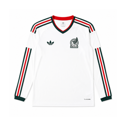 México Visita Manga Larga 2026 – Versión Jugador