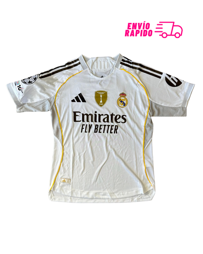 Real Madrid 25/26 Local versión jugador - ENVÍO RÁPIDO