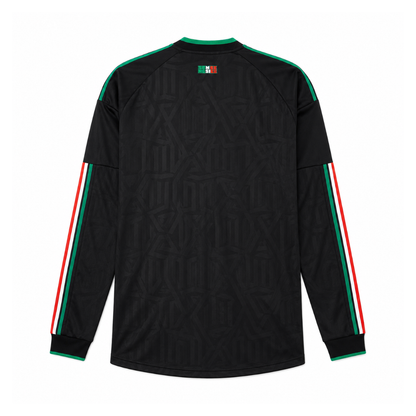 México Tercer Uniforme Negro Manga Larga 2026 – Versión Jugador