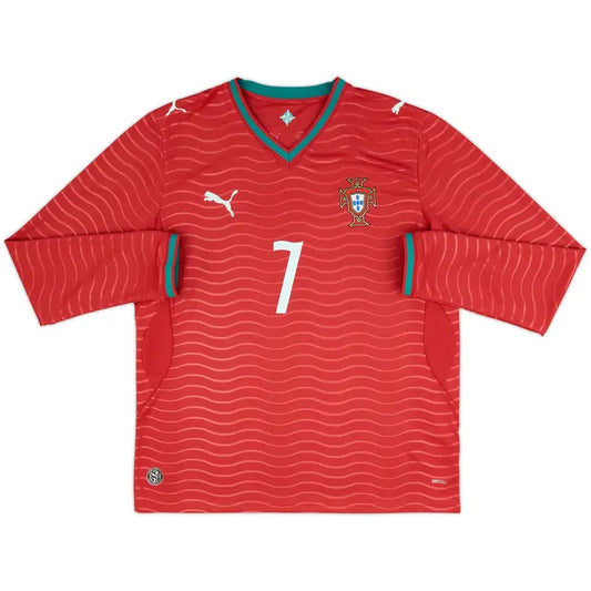 Portugal local mundial 2026 manga larga versión jugador