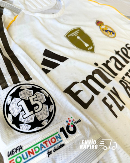 Real Madrid 25/26 Local versión jugador - ENVÍO RÁPIDO