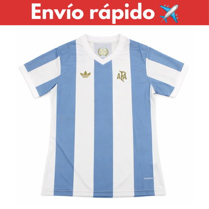 Argentina Centenario 50 Años Adidas Messi #10 Versión Jugador — Liquidación talla L