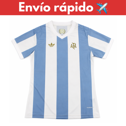 Argentina Centenario 50 Años Adidas Messi #10 Versión Jugador — Liquidación talla L