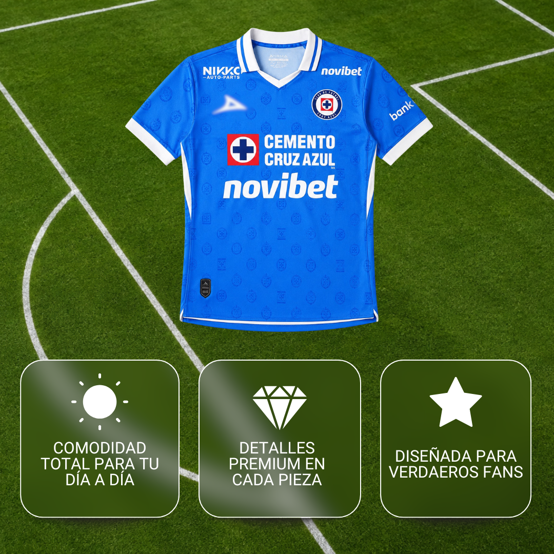 Cruz Azul 2026/27 local versión jugador