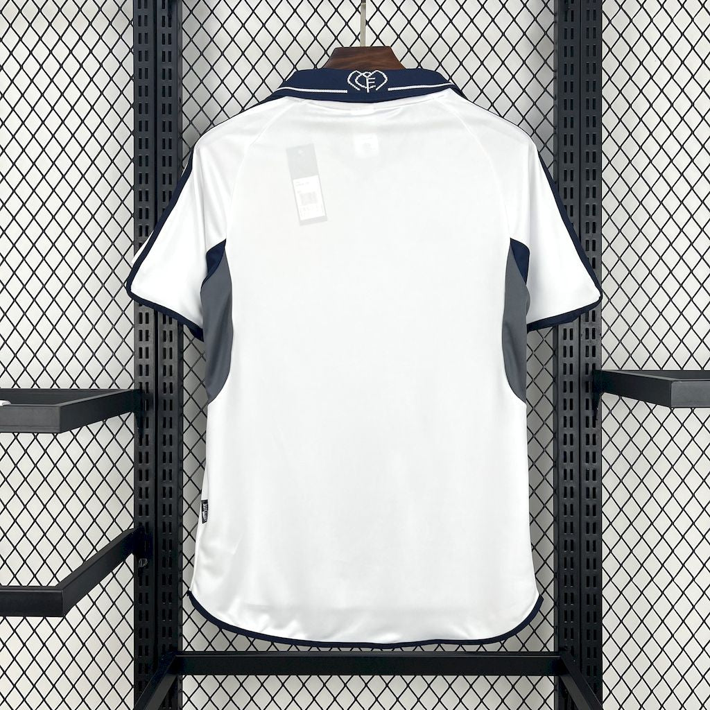 Real Madrid 86-87 Home Short Sleeve