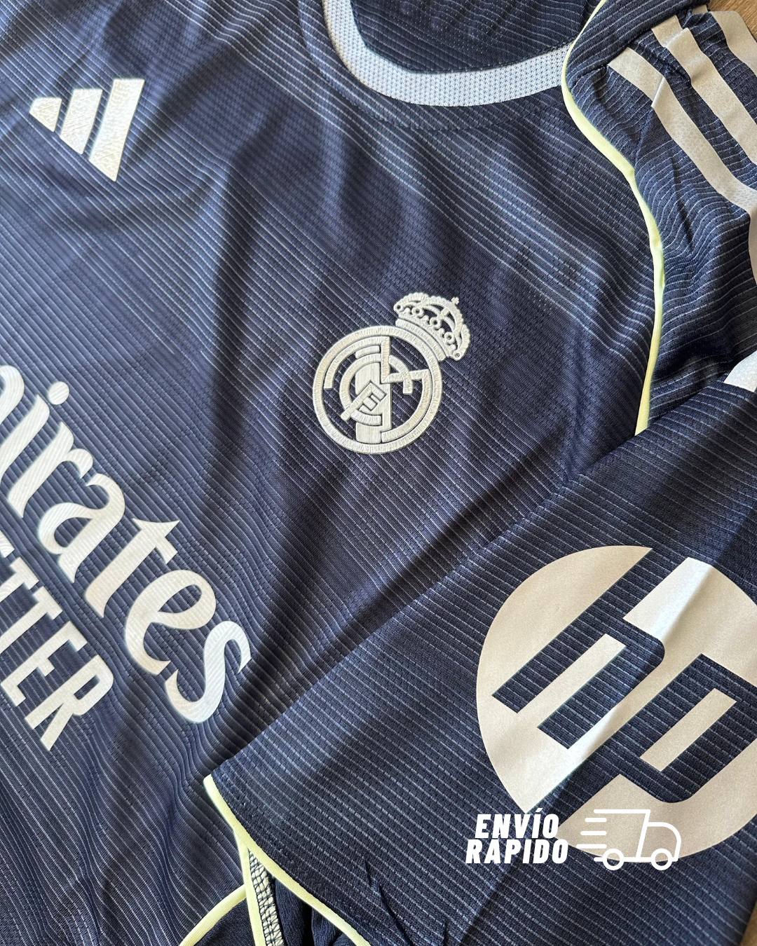 Real Madrid 25/26 Visita versión jugador - ENVÍO RÁPIDO