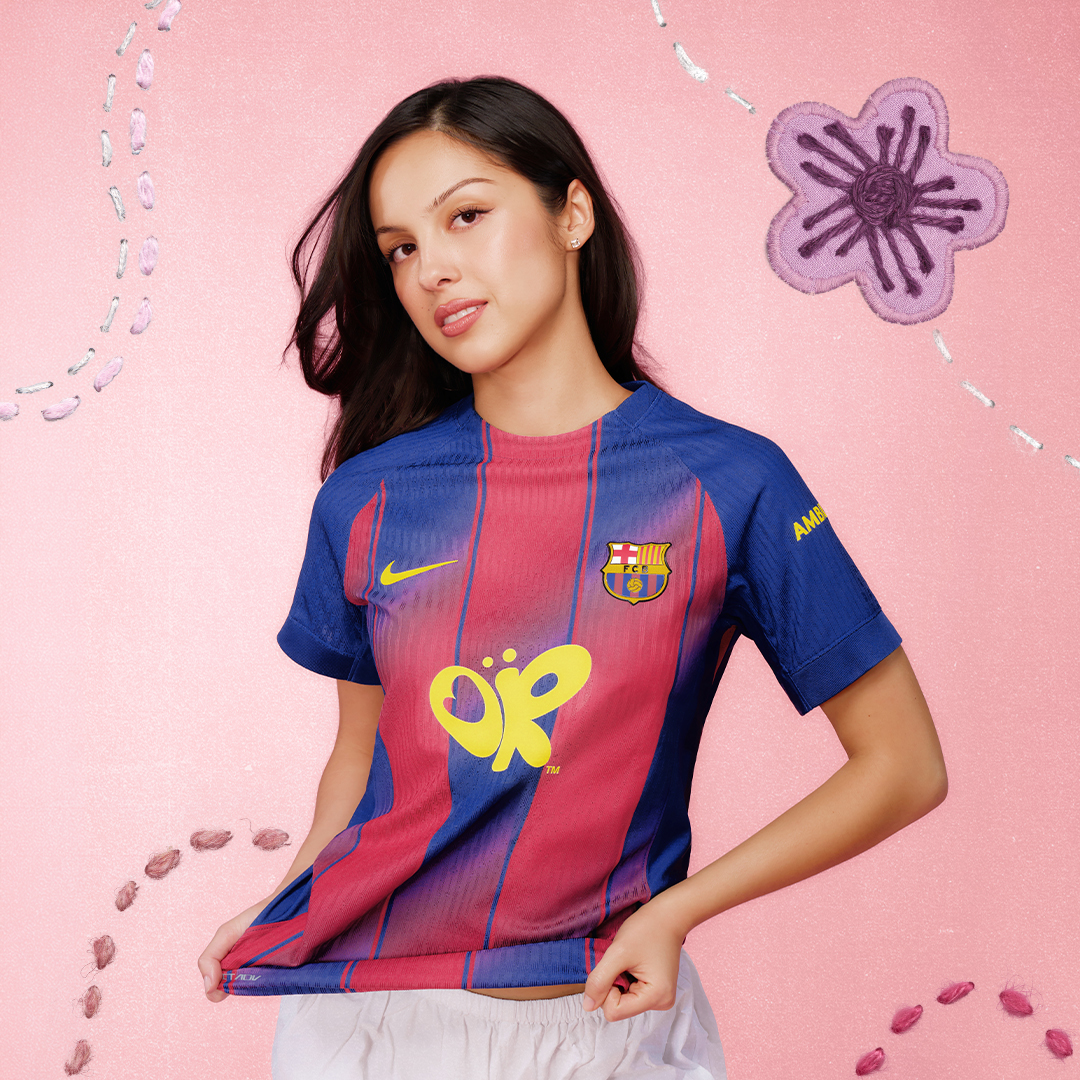 Barcelona 2025-26 Local Olivia Rodrigo versión fan