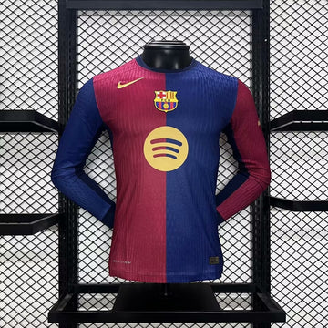 Barcelona 24-25 Local manga larga versión jugador
