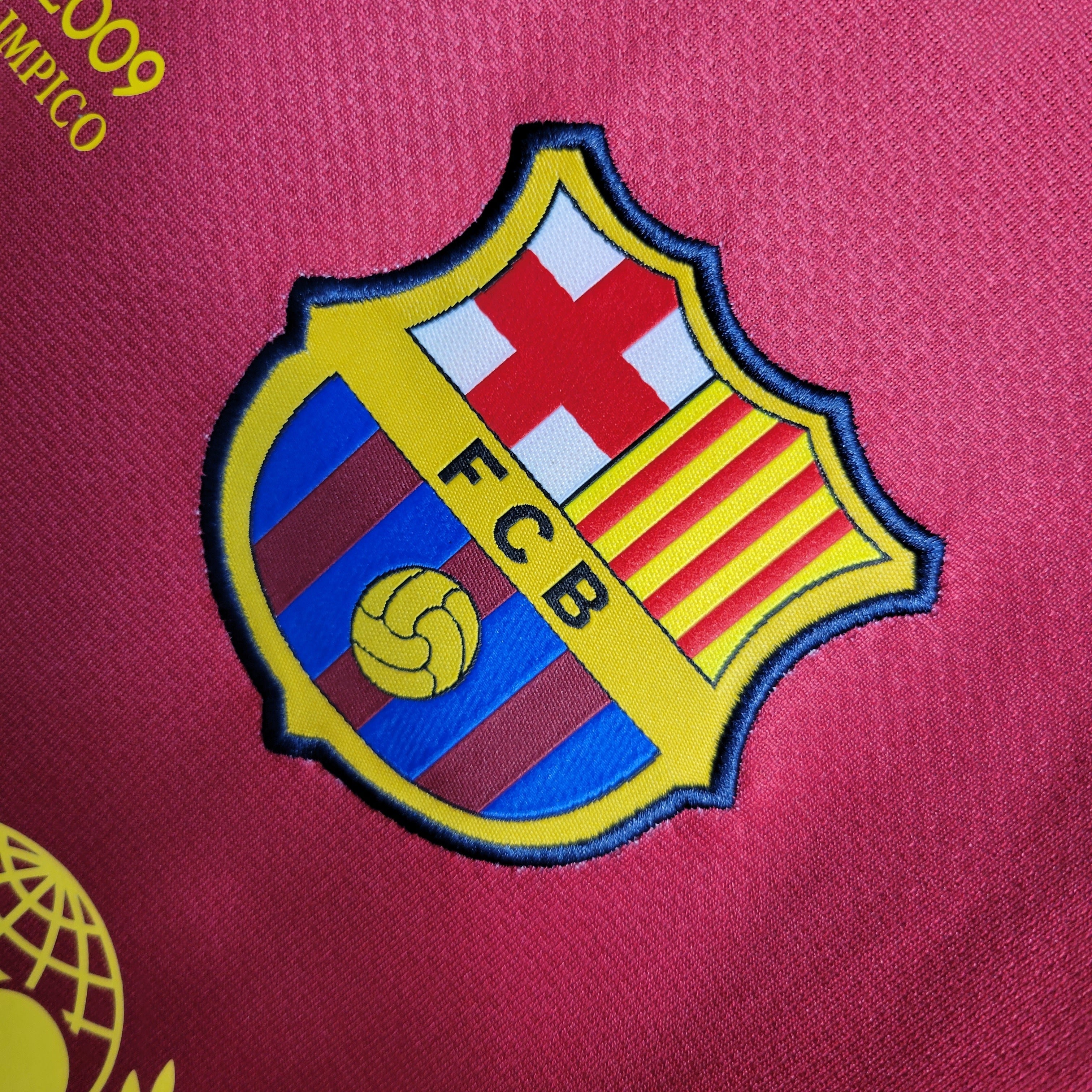 Barcelona 08-09 Home short sleeve – Club de Jerseys