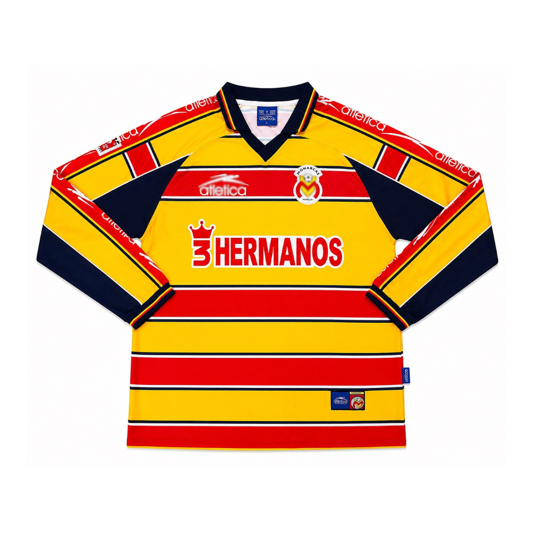Monarcas Morelia retro jersey manga larga