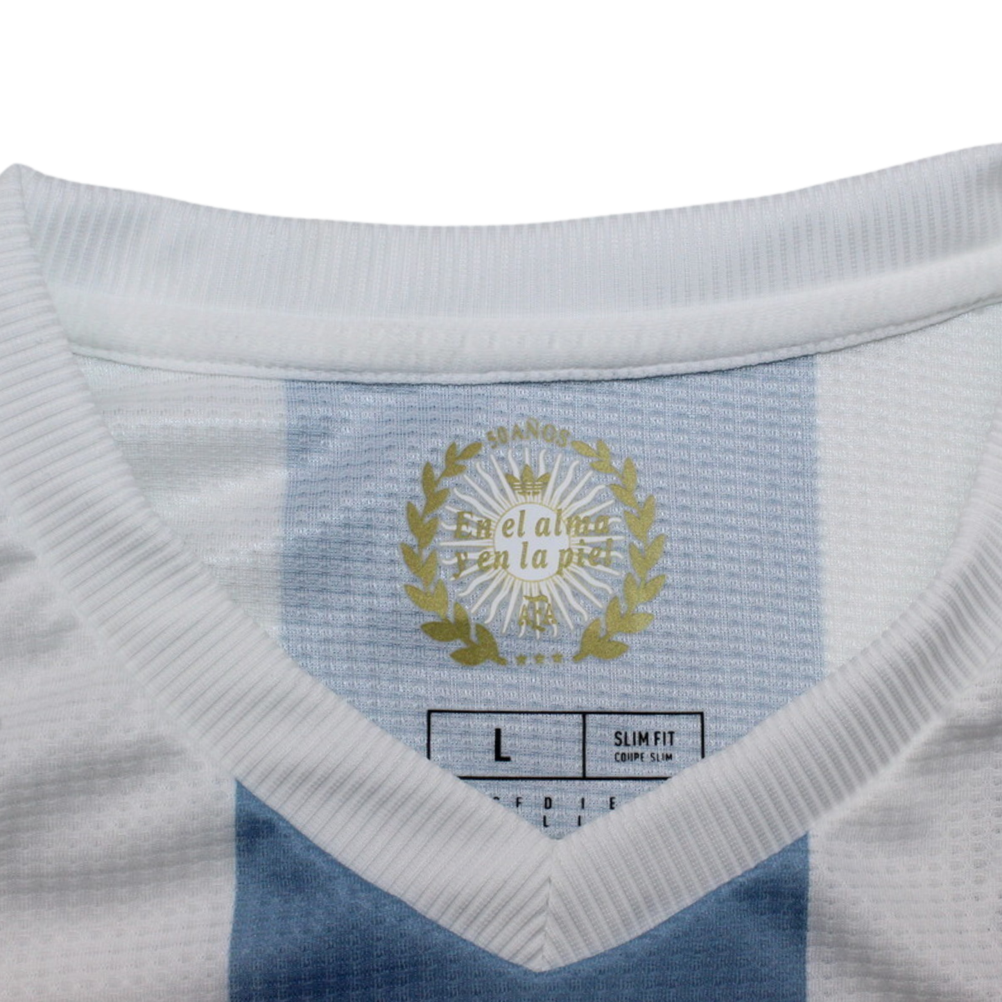 Argentina Centenario 50 Años Adidas Messi #10 Versión Jugador — Liquidación talla L