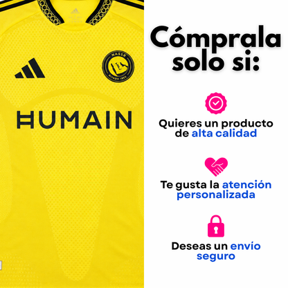 Al Nassr local 2026/27 versión jugador