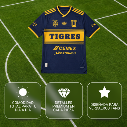 Tigres 2026/27 visita versión jugador