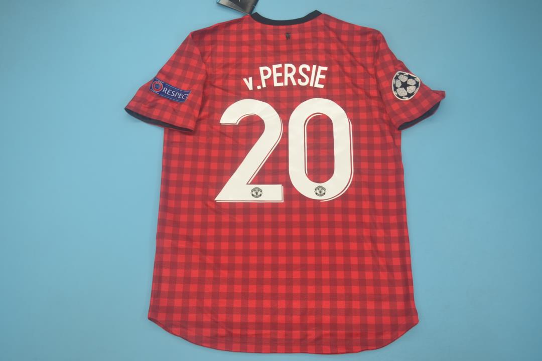 Manchester United 07-08 Home short sleeve