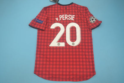 Manchester United 07-08 Home short sleeve