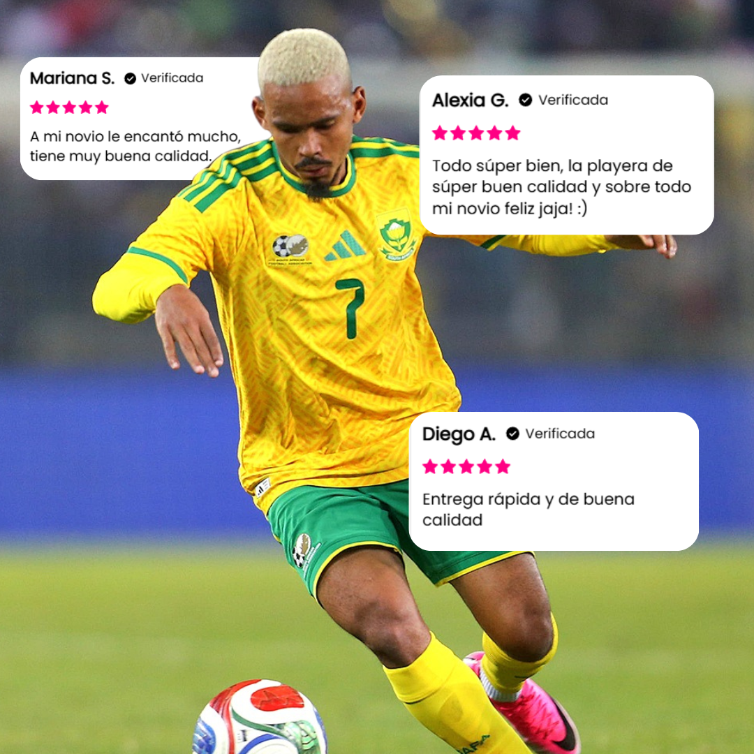 Sudáfrica Mundial 2026 Local Versión Jugador