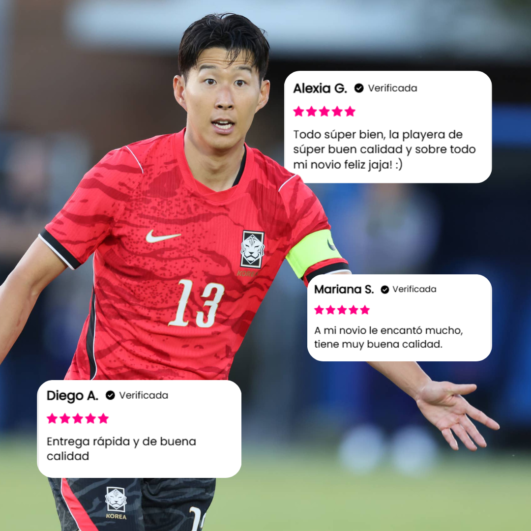 Corea del Sur Mundial 2026 Local Versión Jugador
