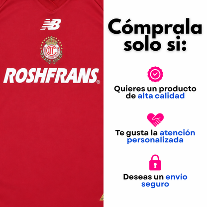 Toluca local 2026/27 versión fan
