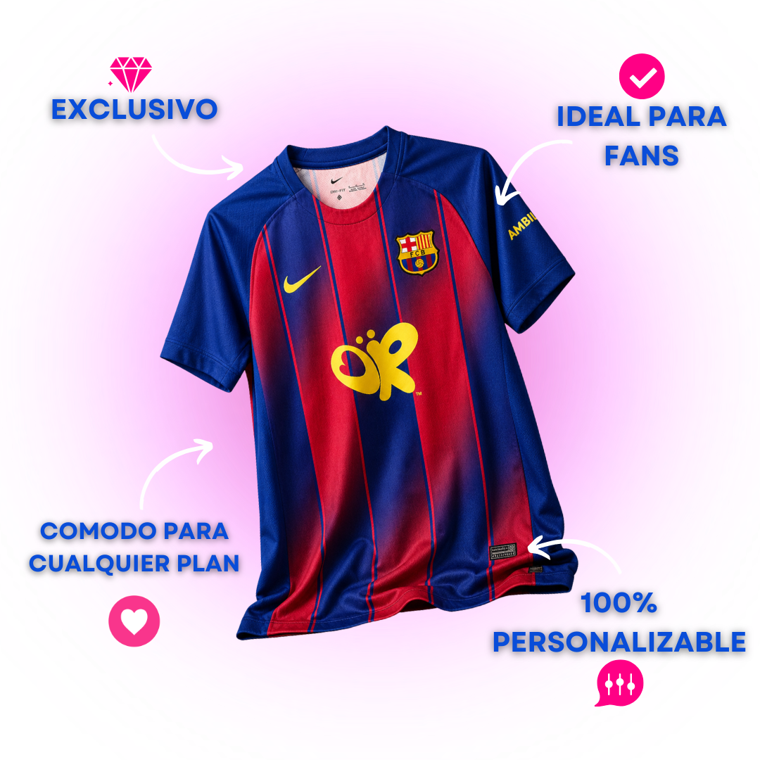 Barcelona 2025-26 Local Olivia Rodrigo versión fan