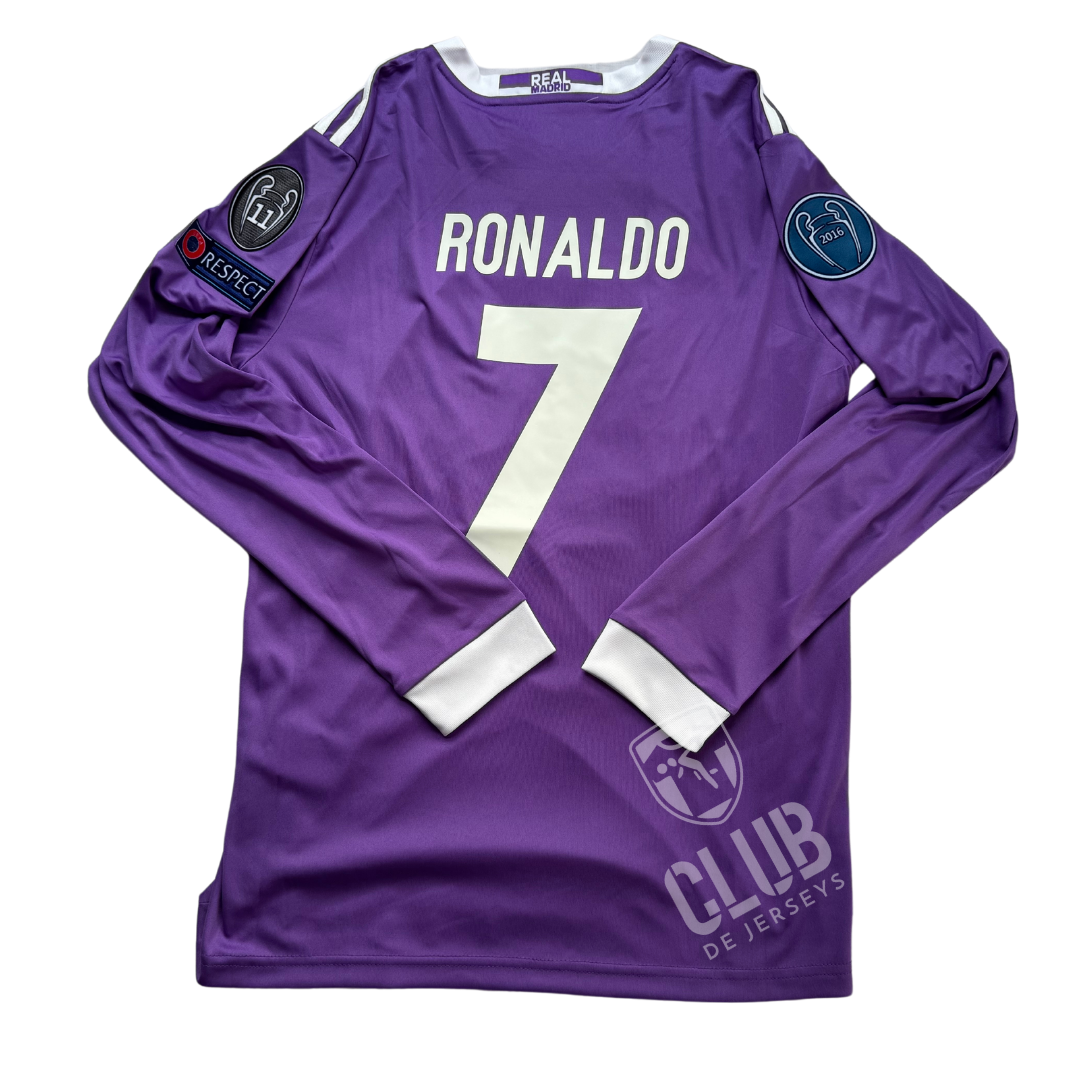 Real Madrid 16/17 Visita manga larga