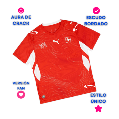 Suiza Mundial 2026 Local Versión Fan