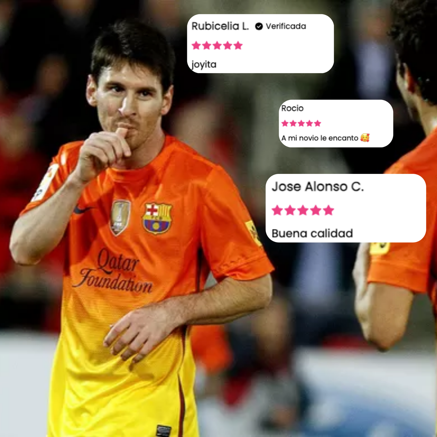 Barcelona 2012-13 Visita Messi #10 — Liquidación talla XL