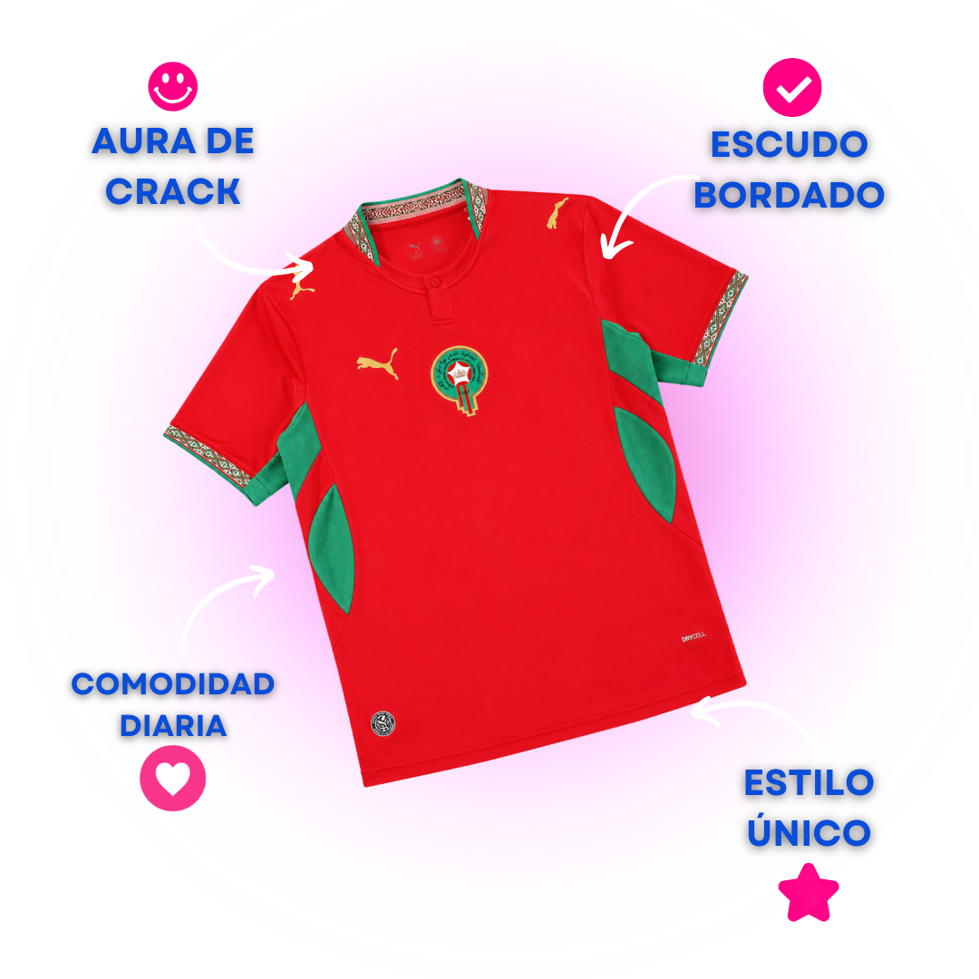 Marruecos Mundial 2026 Local Versión Fan