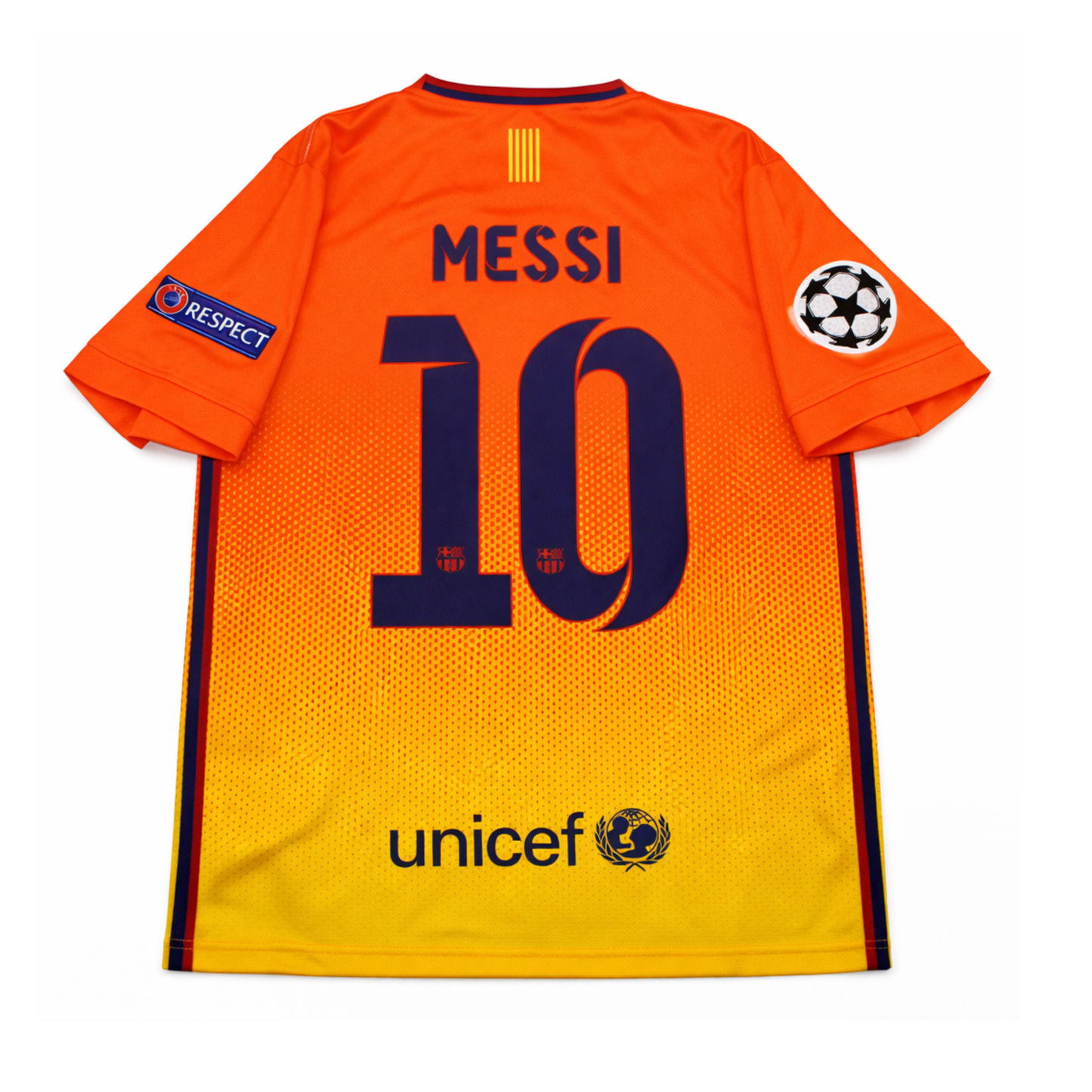 Barcelona 2012-13 Visita Messi #10 — Liquidación talla XL