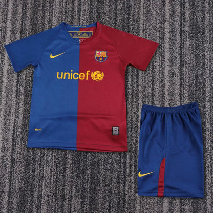 Barcelona 14-15 Home short sleeve KIDS