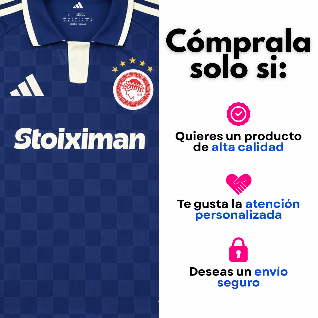 Olympiakos 2026-27 visita versión fan