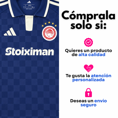 Olympiakos 2026-27 visita versión fan