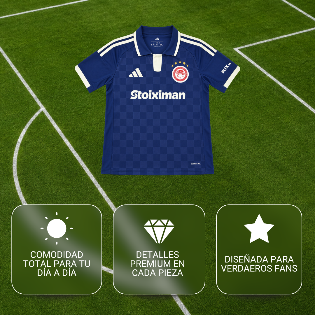 Olympiakos 2026-27 visita versión fan