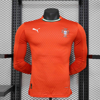 Portugal 24-25 Home Long Sleeve Player Version