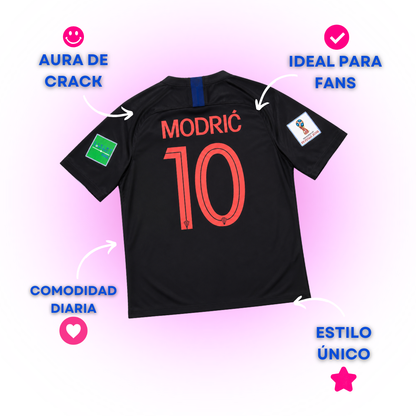 Croacia Visita 2018 Retro - Camiseta Histórica Subcampeón del Mundo