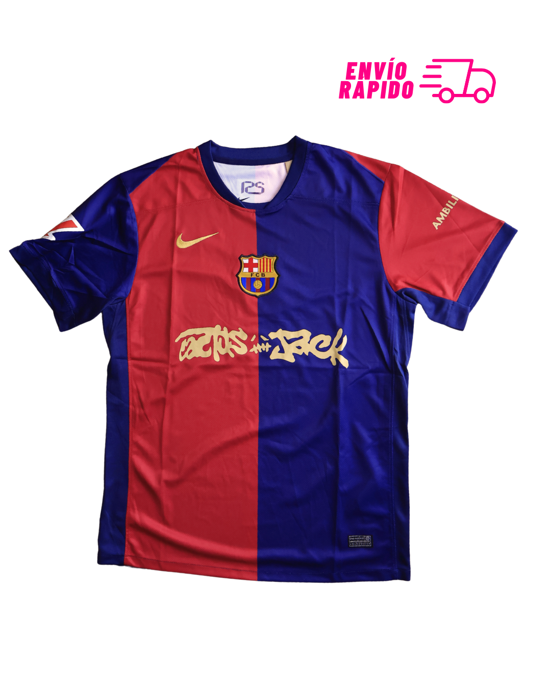 Barcelona 24/25 Travis Scott Local - ENVÍO RÁPIDO