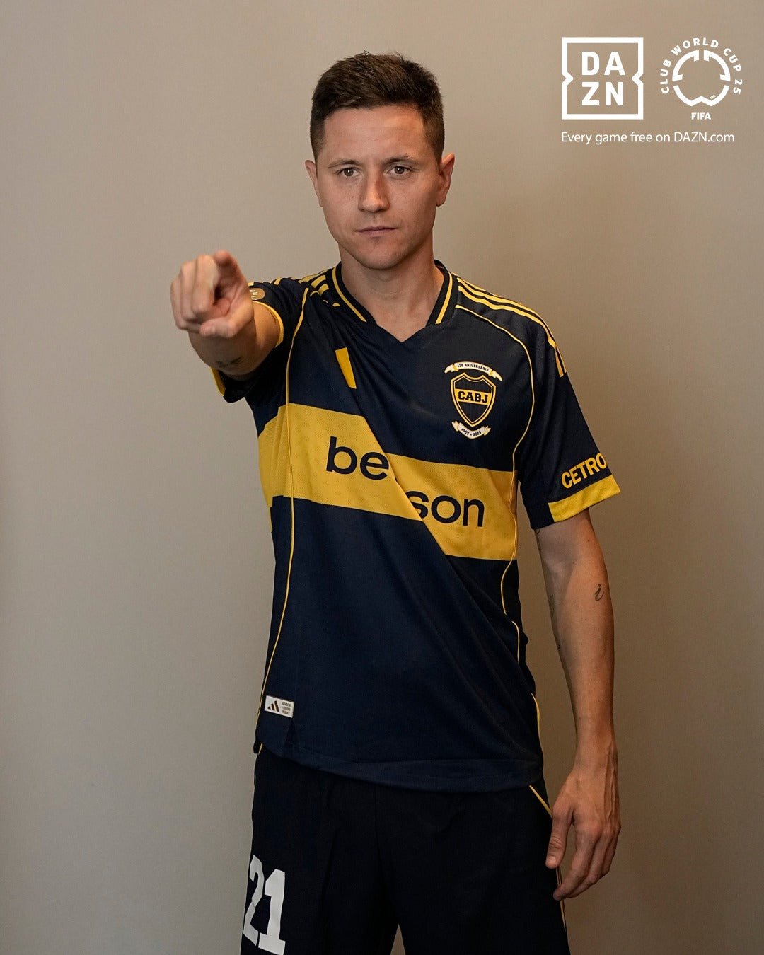 Boca Juniors 25-26 Local versión fan