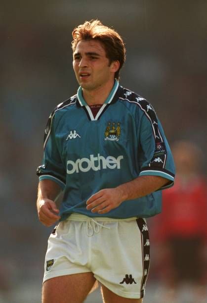 ウェア Manchester City 97/99  Manchester City 97/99 Home Shirt - Inside Forwards