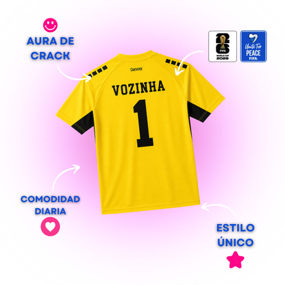 Jersey Portero Cabo Verde 2026 – Vozinha #1 | Edición Mundial