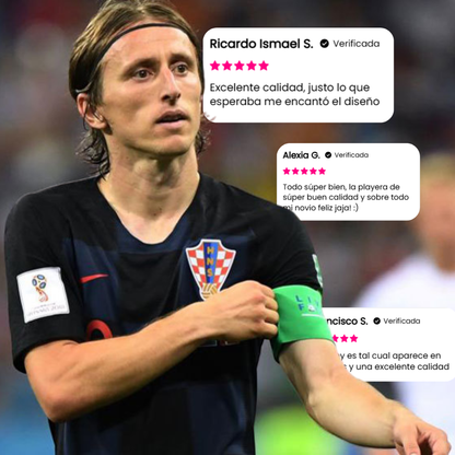 Croacia Visita 2018 Retro - Camiseta Histórica Subcampeón del Mundo