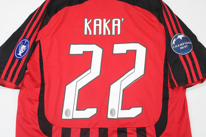 Milan 06-07 Home short sleeve