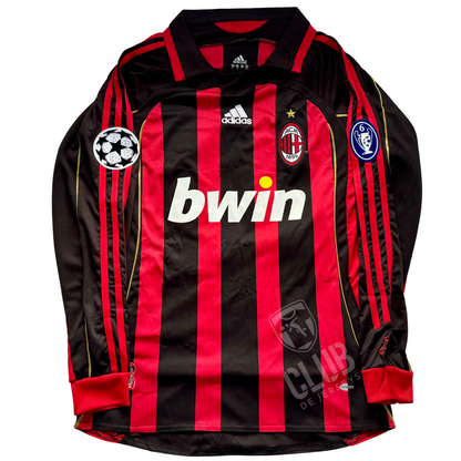 AC Milan 06/07 Local manga larga