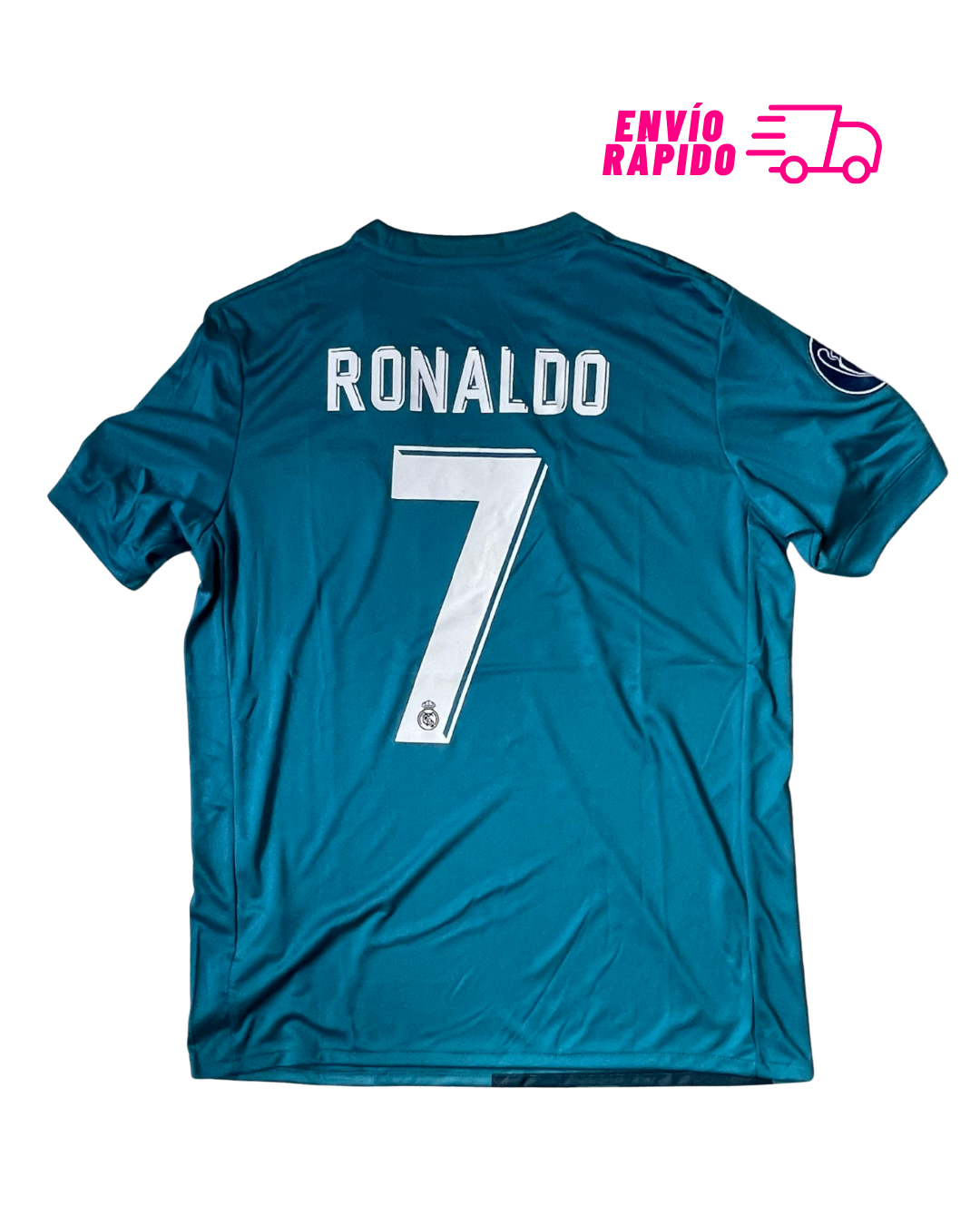 Real Madrid 17/18 Local manga corta - ENVÍO RÁPIDO