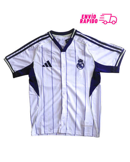 Real Madrid Baseball Style Jersey US Pack - ENVÍO RÁPIDO