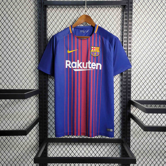 Barcelona 17-18 Home short sleeve