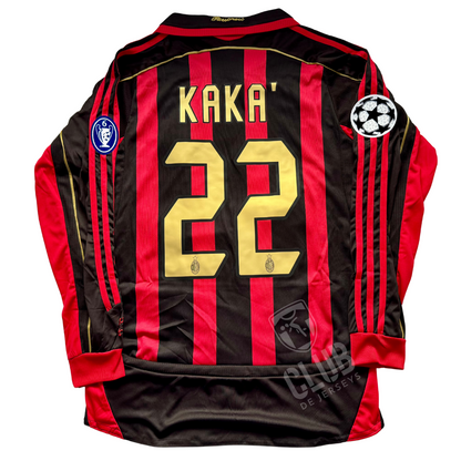 AC Milan 06/07 Local manga larga