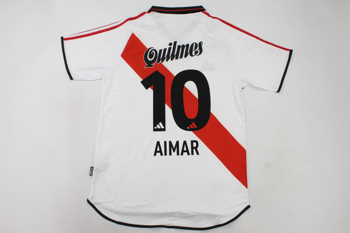 River Plate 00-01 Local manga corta