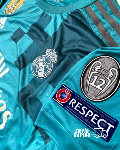 Real Madrid 17/18 Local manga corta - ENVÍO RÁPIDO