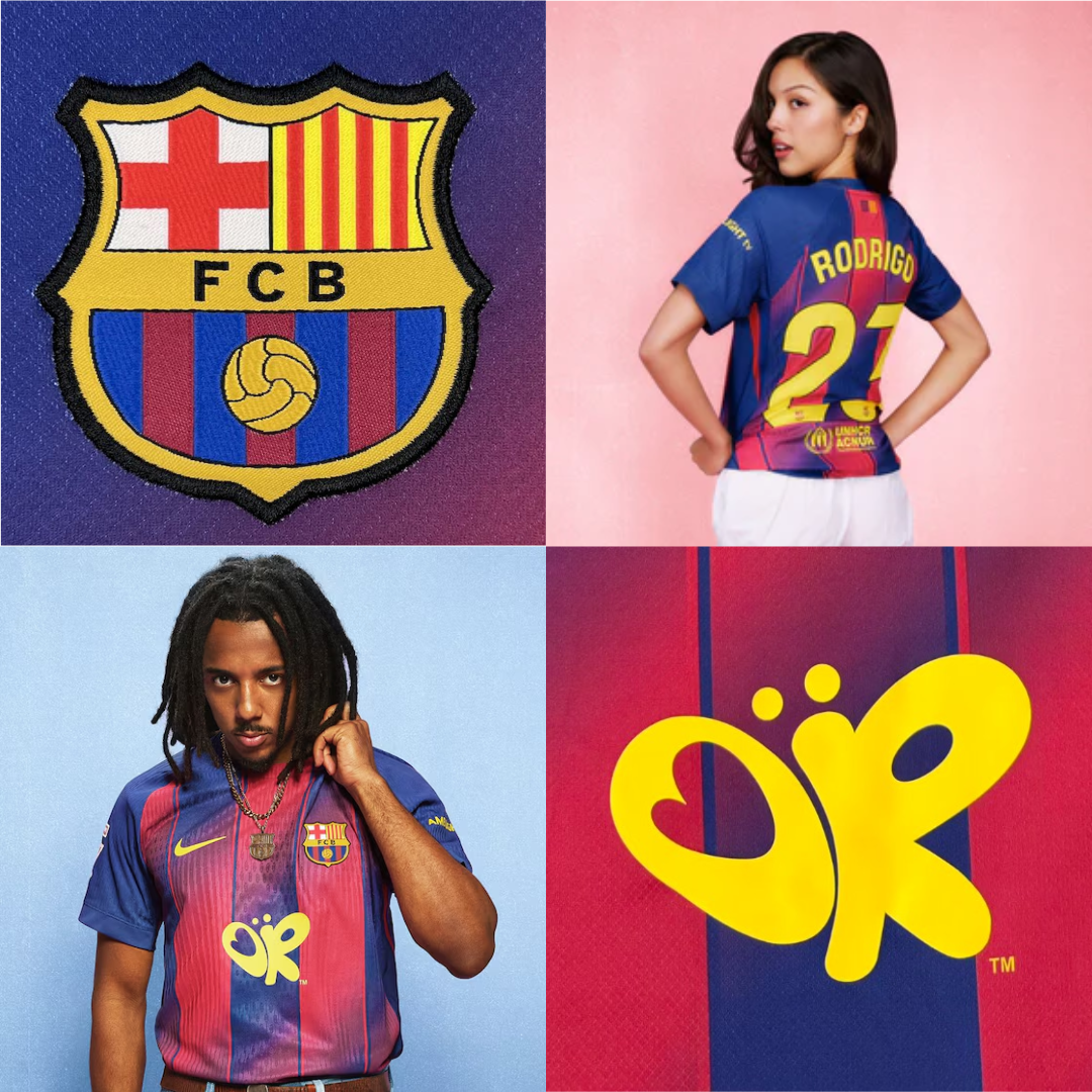 Barcelona 2025-26 Local Olivia Rodrigo versión fan