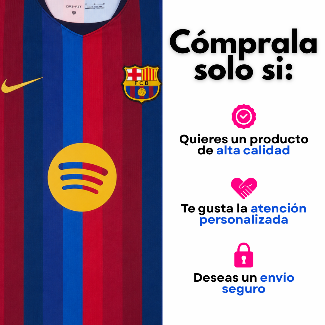 Barcelona 2026-2027 Local – Versión Jugador
