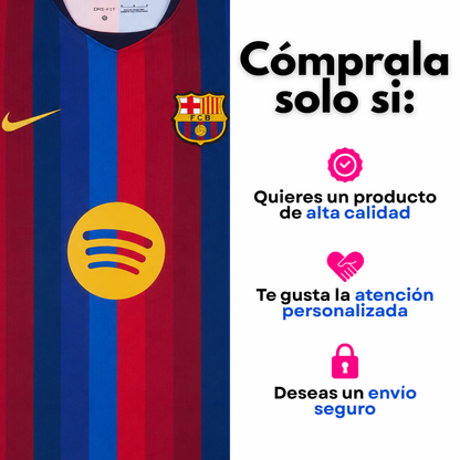 Barcelona 2026-2027 Local – Versión Jugador